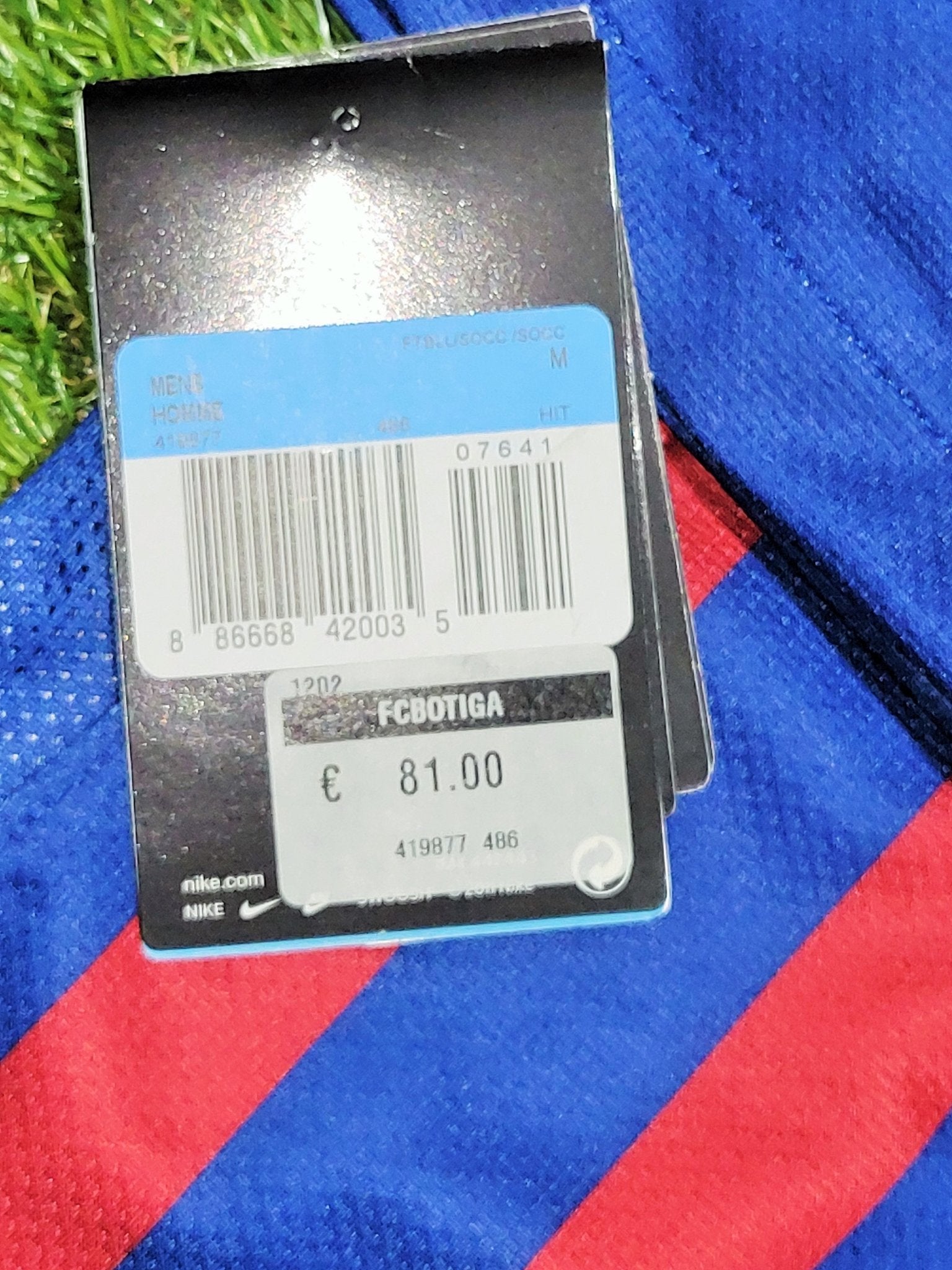 Messi Barcelona 2011 2012 Home Soccer Jersey Shirt BNWT M SKU# 419877-486 Nike