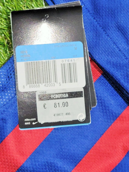Messi Barcelona 2011 2012 Home Soccer Jersey Shirt BNWT M SKU# 419877-486 Nike