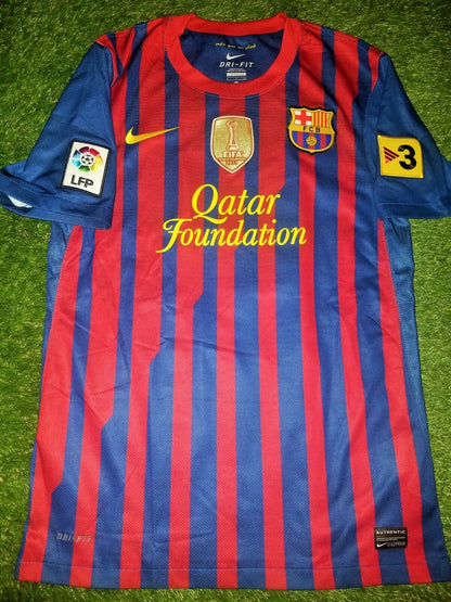 Messi Barcelona 2011 2012 Jersey Shirt Camiseta Maglia S - foreversoccerjerseys