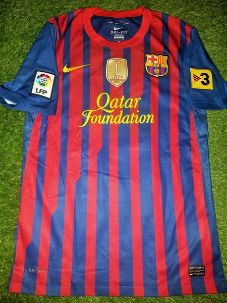 Messi Barcelona 2011 2012 Jersey Shirt Camiseta Maglia S - foreversoccerjerseys
