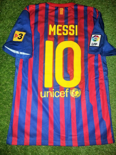 Messi Barcelona 2011 2012 Jersey Shirt Camiseta Maglia S - foreversoccerjerseys