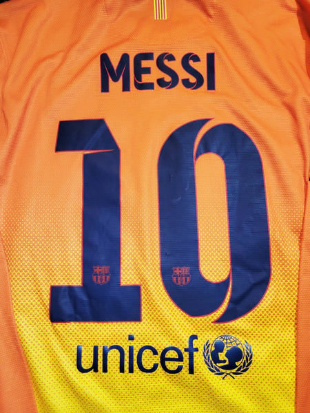 Messi Barcelona 2012 2013 Away Jersey Shirt Camiseta Maglia M SKU# 478327-815 foreversoccerjerseys