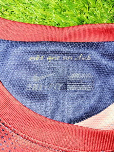 Messi Barcelona 2012 2013 Home Long Sleeve Jersey Shirt Camiseta L SKU# 478324-410 Nike