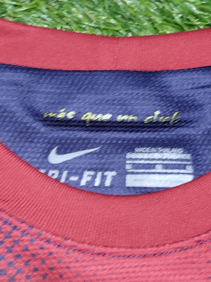 Messi Barcelona 2012 2013 Home Long Sleeve Jersey Shirt M SKU# 478324-410 Nike