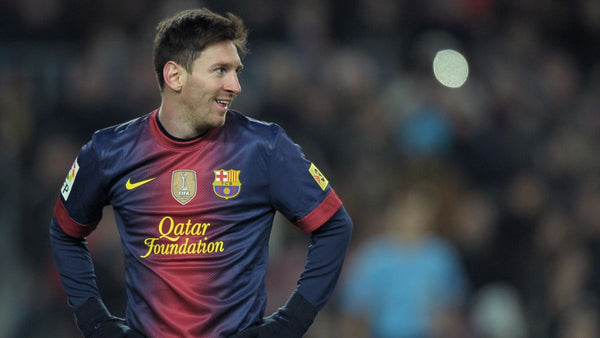Messi Barcelona 2012 2013 Home Soccer Jersey Shirt BNWT L SKU# 478323-410 Nike