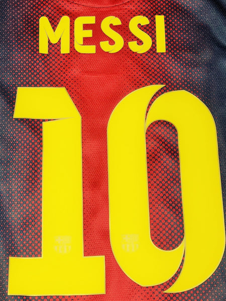 Messi Barcelona 2012 2013 Home Soccer Jersey Shirt BNWT L SKU# 478323-410 Nike