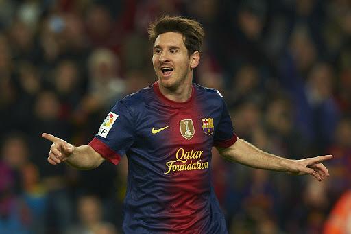 Messi Barcelona 2012 2013 Soccer Jersey Shirt M SKU 478323 410