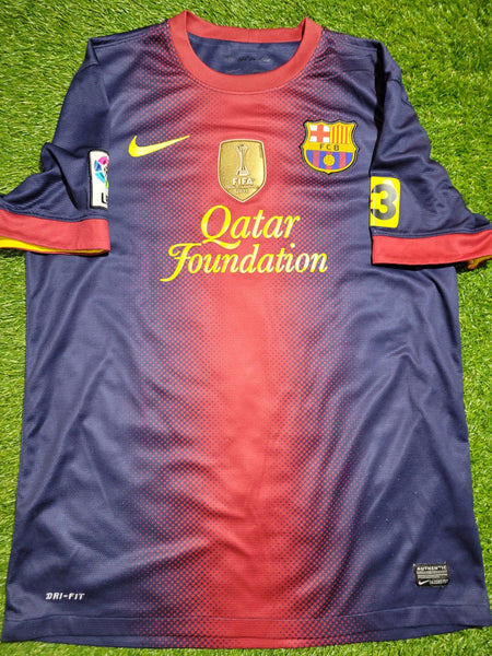 Messi Barcelona 2012 2013 Soccer Jersey Shirt M SKU# 478323-410 nike