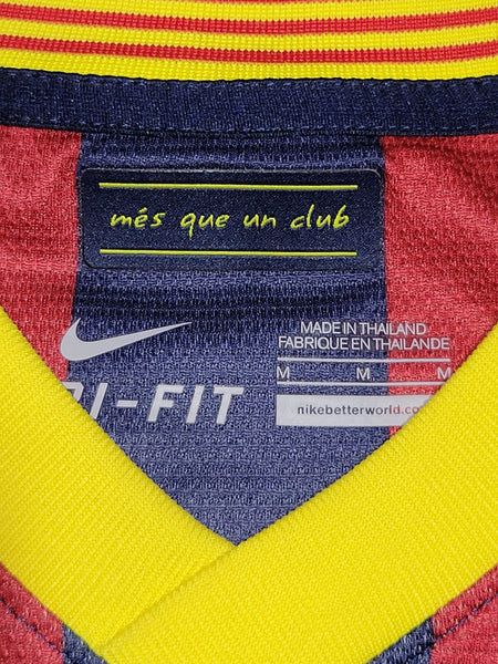 Messi Barcelona 2013 2014 PLAYER ISSUE CHINESE NEW YEAR Soccer Jersey Shirt BNWT M Nike