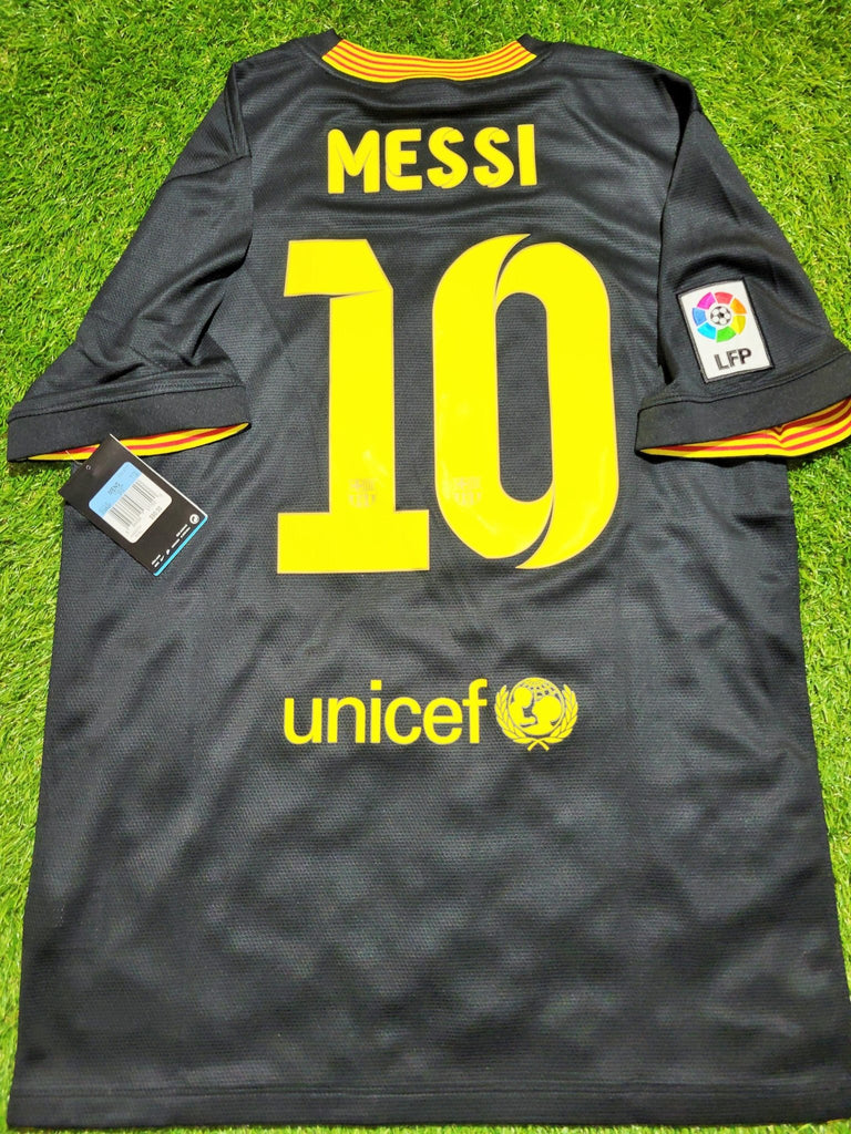 Messi Barcelona 2013 2014 Third Jersey Shirt Camiseta Trikot M BNWT SKU# 532824-013 foreversoccerjerseys