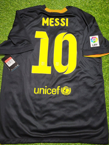 Messi Barcelona 2013 2014 Third Soccer Jersey Shirt Camiseta L BNWT SKU# 532824-013 Nike