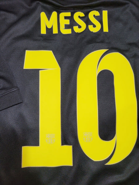 Messi Barcelona 2013 2014 Third Soccer Jersey Shirt Camiseta L BNWT SKU# 532824-013 Nike