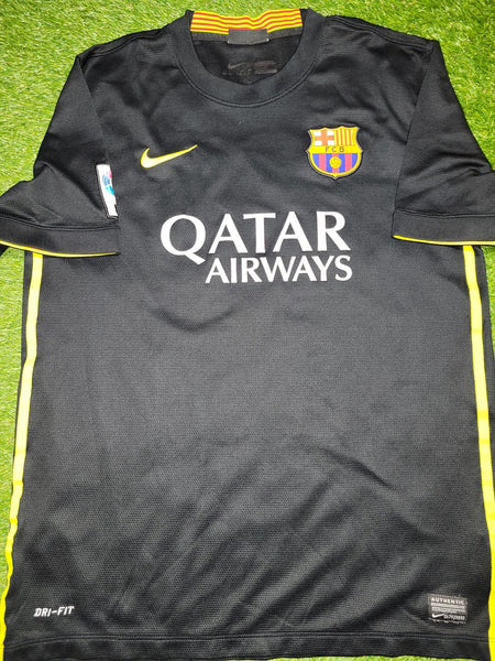 Messi Barcelona 2013 2014 Third Soccer Jersey Shirt L SKU# 532824-013 Nike