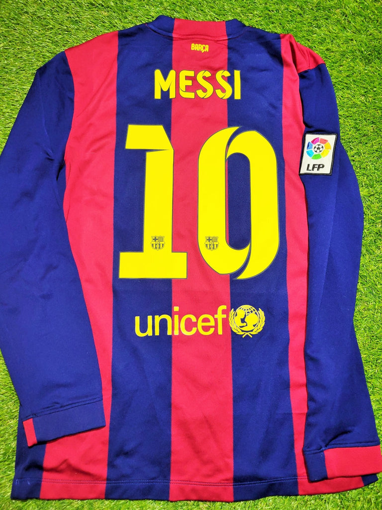 Camiseta Messi FC Barcelona UEFA Champions League