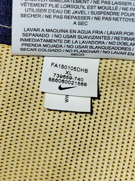 Messi Barcelona 2015 2016 PLAYER ISSUE SENYERA Away Jersey Shirt Camiseta BNWT XL SKU# 739659-740 Nike