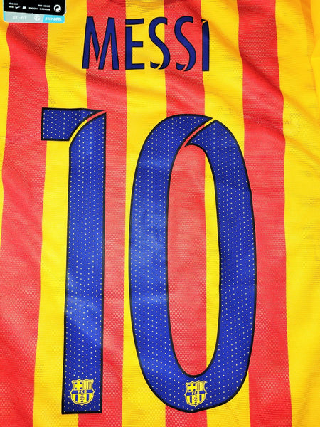 Messi Barcelona 2015 2016 PLAYER ISSUE SENYERA Away Jersey Shirt Camiseta BNWT XL SKU# 739659-740 Nike