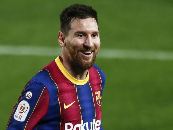 Messi Barcelona 2020 2021 COPA DEL REY LAST SEASON Home Soccer Jersey Shirt BNWT L SKU# CD4232-456 Nike
