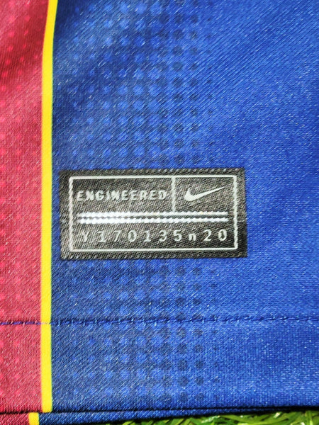 Messi Barcelona 2020 2021 COPA DEL REY LAST SEASON Home Soccer Jersey Shirt BNWT M SKU# CD4232-456 Nike