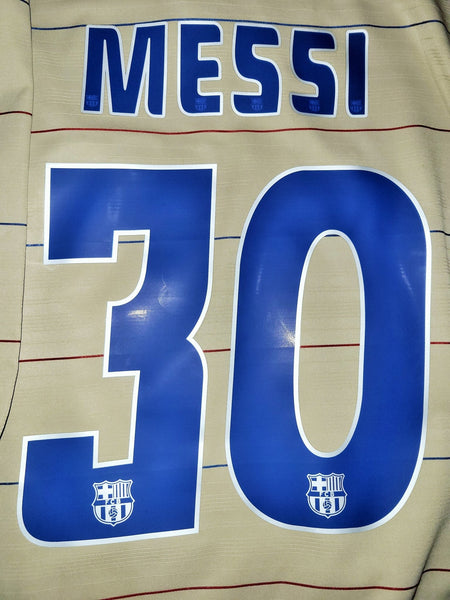 Messi Barcelona DEBUT 2004 2005 Soccer Jersey Shirt Camiseta XL SKU# 112587 Nike