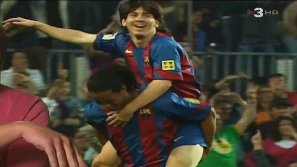 Messi Barcelona DEBUT SEASON 2004 2005 Home Jersey Shirt Camiseta Maglia XL SKU# 118861 foreversoccerjerseys