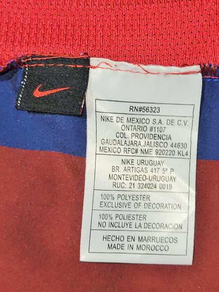 Messi Barcelona DEBUT SEASON 2004 2005 Home Soccer Jersey Shirt M SKU# 118861 Nike