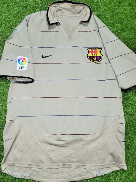 Messi Barcelona DEBUT SEASON 2004 2005 Third Soccer Jersey Shirt M SKU# 112587 Nike