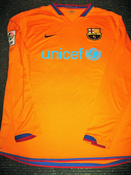 Messi Barcelona Jersey 2006 2007 Shirt Camiseta Maglia Argentina L - foreversoccerjerseys