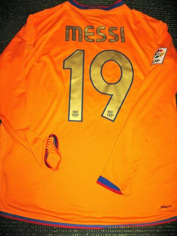 Messi Barcelona Jersey 2006 2007 Shirt Camiseta Maglia Argentina L - foreversoccerjerseys