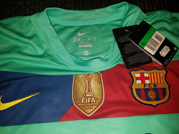 Messi Barcelona Jersey 2010 2011 Shirt Camiseta BNWT XL - foreversoccerjerseys