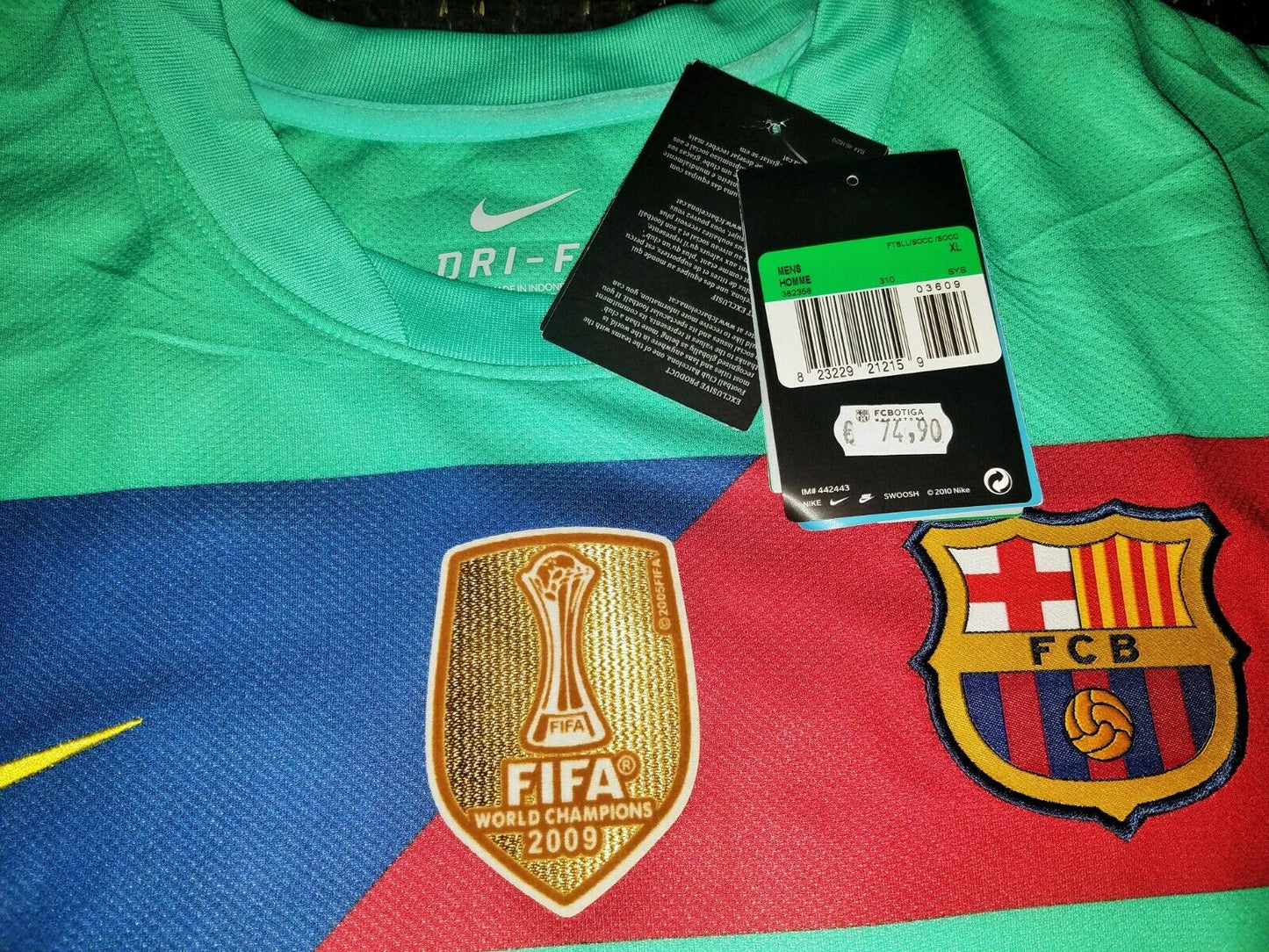 Messi Barcelona Jersey 2010 2011 Shirt Camiseta BNWT XL - foreversoccerjerseys