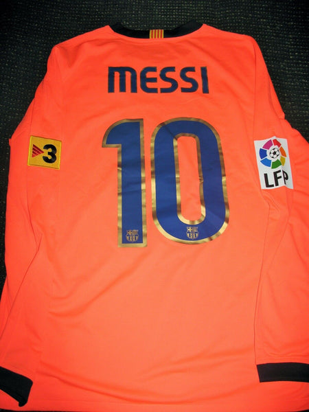 Messi Barcelona PLAYER ISSUE Jersey 2009 2010 Shirt Camiseta Trikot Maglia - foreversoccerjerseys