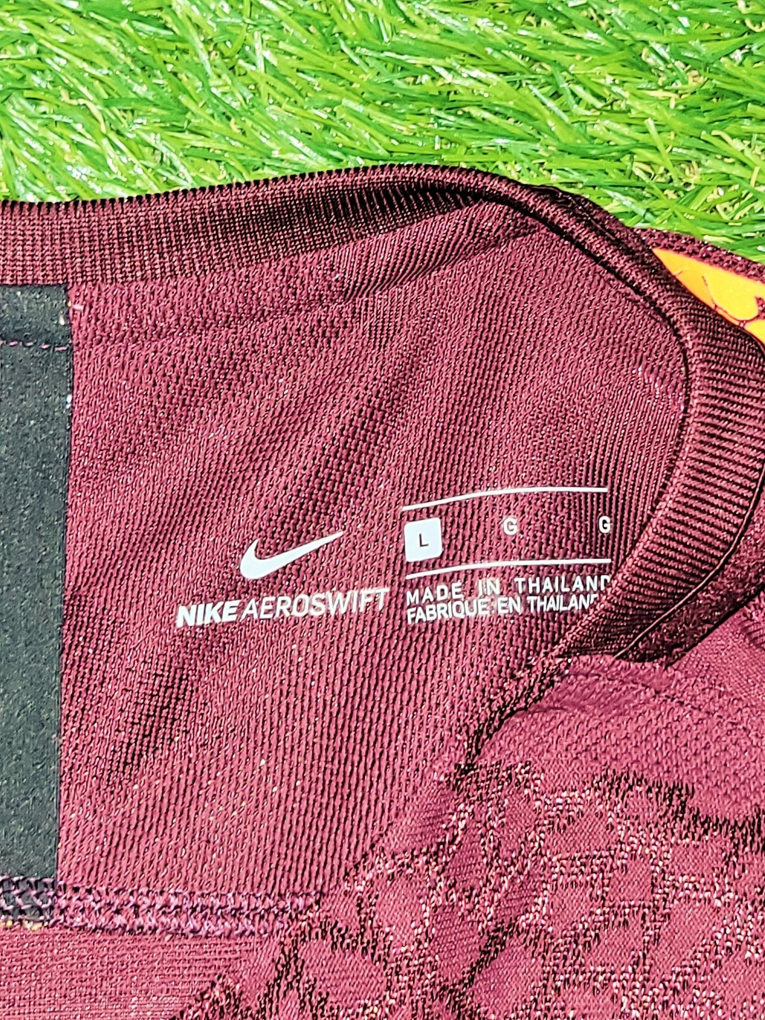 Messi Barcelona Third UEFA 2017 2018 PLAYER ISSUE Jersey Shirt L SKU# 847188-683 Nike