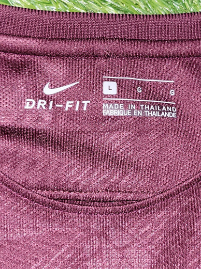 Messi Barcelona Third UEFA 2017 2018 Soccer Jersey Shirt BNWT L SKU# 847253-683 Nike