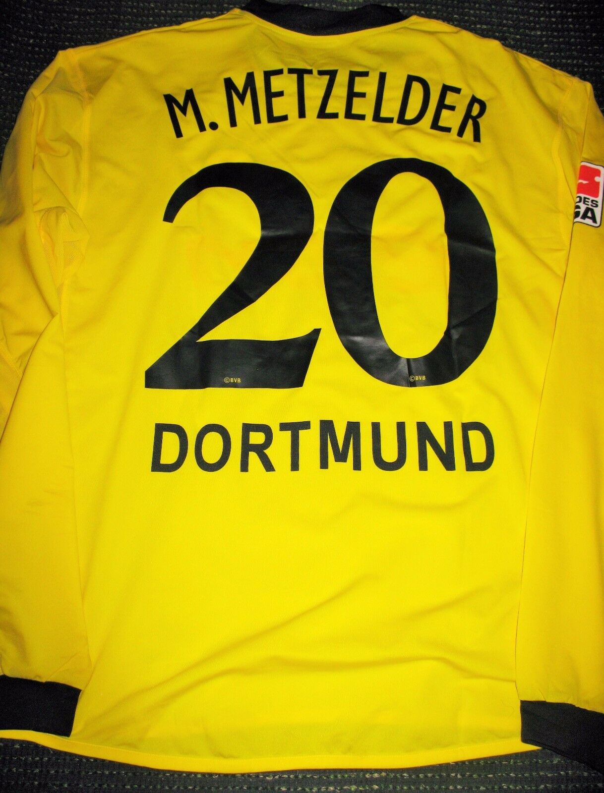 Metzelder Borussia Dortmund MATCH WORN 2003 2004 Jersey SpielerTrikot XXL - foreversoccerjerseys