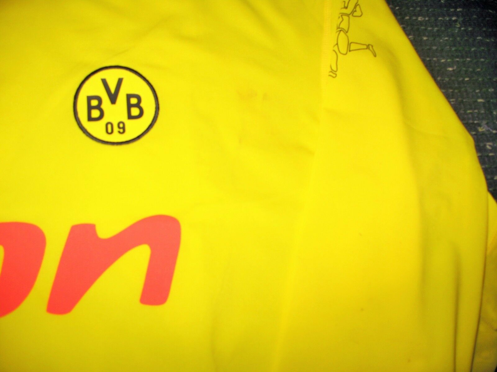 Metzelder Borussia Dortmund MATCH WORN 2003 2004 Jersey SpielerTrikot XXL - foreversoccerjerseys