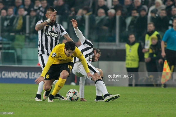 Mkhitaryan Borussia Dortmund MATCH WORN 2014 2015 Jersey Shirt Spielertrikot - foreversoccerjerseys