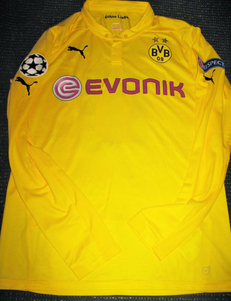 Mkhitaryan Borussia Dortmund MATCH WORN 2014 2015 Jersey Shirt Spielertrikot - foreversoccerjerseys