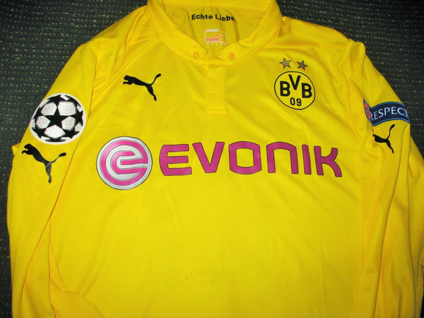 Mkhitaryan Borussia Dortmund MATCH WORN 2014 2015 Jersey Shirt Spielertrikot - foreversoccerjerseys