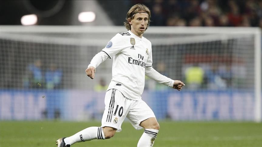 Modric Real Madrid 2018 2019 Home UEFA CLIMACHILL PLAYER