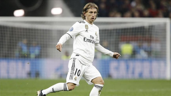 Modric Real Madrid 2018 2019 Home UEFA CLIMACHILL PLAYER ISSUE Jersey Shirt S SKU# DQ0869 foreversoccerjerseys