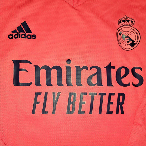 Modrid Real Madrid 2020 2021 CLIMACHILL PLAYER ISSUE Away Pink Jersey Camiseta Shirt M SKU# FQ7492 foreversoccerjerseys