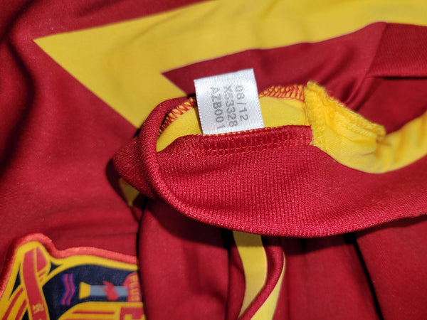 Morata Spain MATCH WORN 2013 U-21 EUROPEAN CHAMPIONSHIP Jersey Camiseta Espana Shirt L SKU# X53328 foreversoccerjerseys