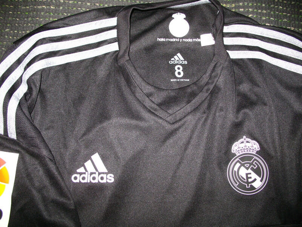 Navas Real Madrid Match Worn Black 2015 2016 Jersey Shirt Camiseta Trikot - foreversoccerjerseys