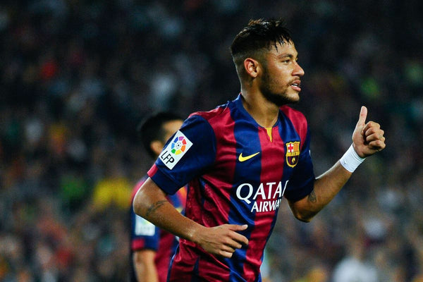 Neymar Barcelona 2014 2015 TREBLE SEASON Jersey Shirt Camiseta M - foreversoccerjerseys