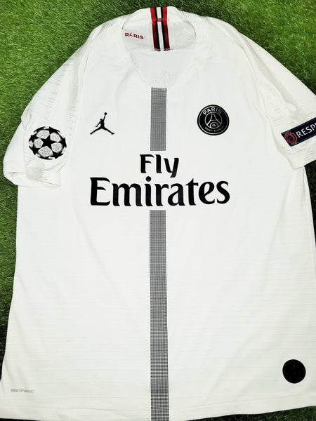 Neymar Psg Paris Saint Germain JORDAN VAPORKNIT PLAYER ISSUE 2018 2019 Third Soccer Jersey XL SKU# 918923-102 Jordan