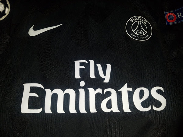 Neymar PSG Paris Saint Germain UEFA PLAYER ISSUE AEROSWIFT Jersey Shirt Maillot L 847201-011 foreversoccerjerseys