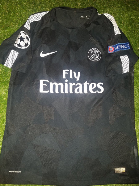 Neymar PSG Paris Saint Germain UEFA PLAYER ISSUE AEROSWIFT Jersey Shirt Maillot L 847201-011 foreversoccerjerseys