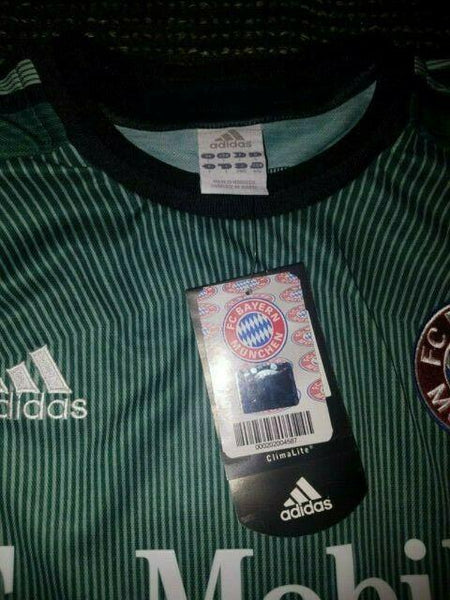 Oliver Kahn Bayern Munich Munchen 2003 2004 UEFA GK Jersey Trikot Shirt BNWT L - foreversoccerjerseys