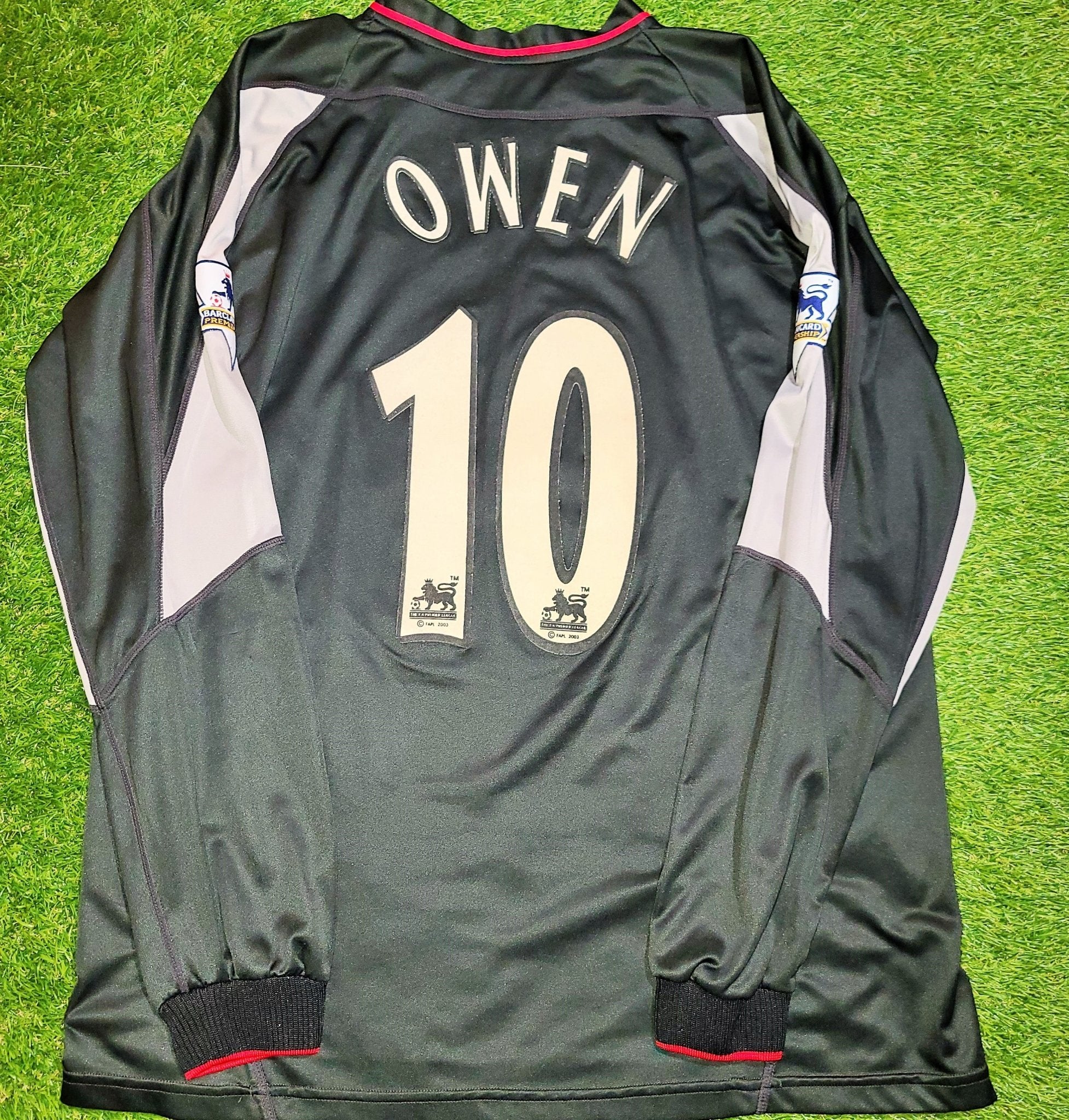 Owen Liverpool 2002 2003 2004 Away Third Reebok Jersey Shirt