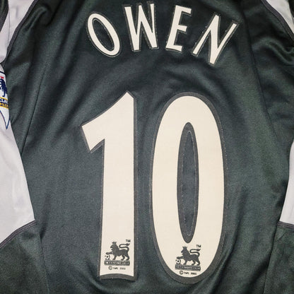 Owen Liverpool 2002 2003 2004 Away Third Reebok Jersey Shirt Camiseta XL foreversoccerjerseys